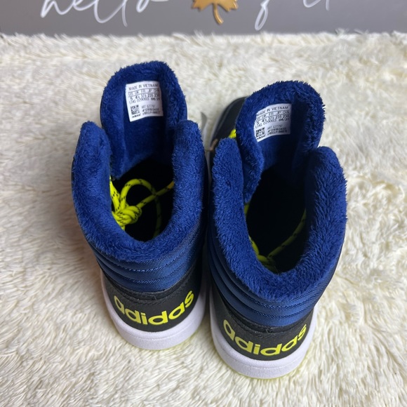 Adidas hoops mid 2.0 K sneakers big boys size 5 - Picture 5 of 10